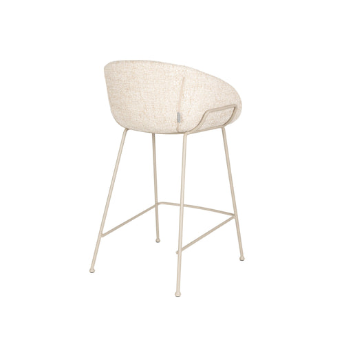 Zuiver Feston Barkrukken 65 cm Beige - Set van 2