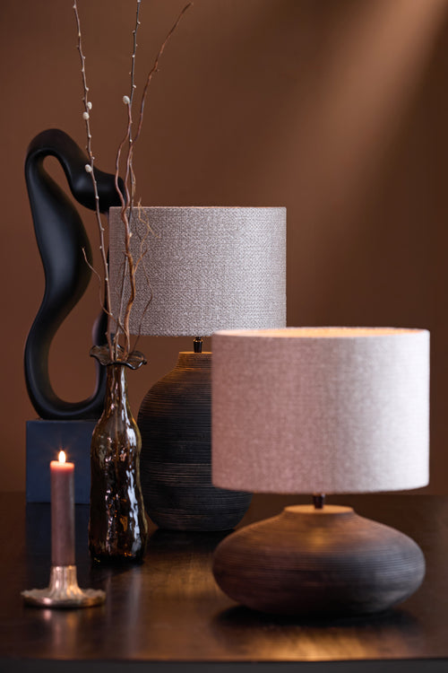 Light & Living lampvoet KHOMAI - Ø22x39cm - bruin - vtwonen shop