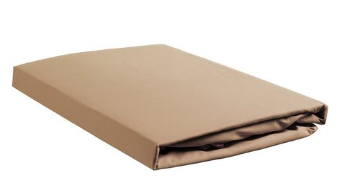 Ambiante hoeslaken Cotton Uni HL - 90x200 cm - khaki - vtwonen shop