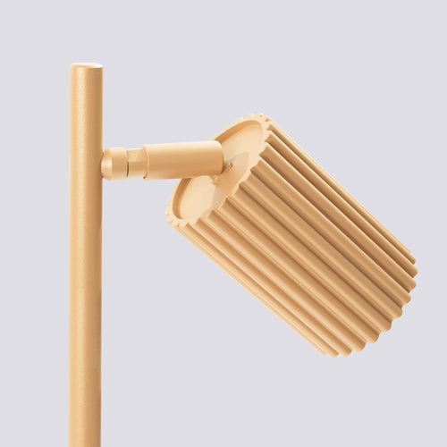 Sollux Lighting Tafellamp KARBON goud - 14,5x19,5x43cm
