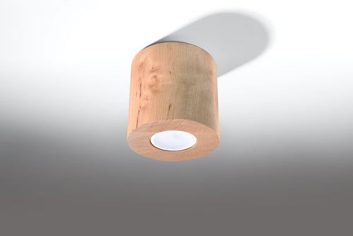 Sollux plafondlamp Orbis - 1 lichts - 10  x 10   cm - bruin - vtwonen shop