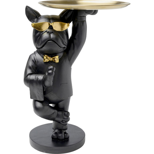 Kare Design Bijzettafel butler bulldog zwart - vtwonen shop
