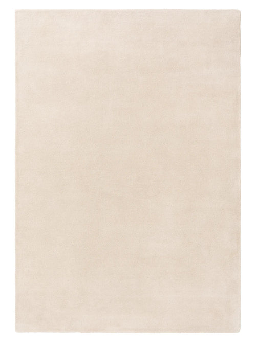 benuta wollen vloerkleed Bent - crème - 300x400 cm