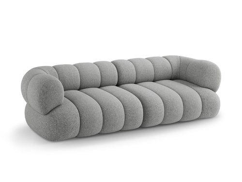 Cosmopolitan Design Bank Koge 4-zits, chenille lichtgrijs - 95x240x70cm