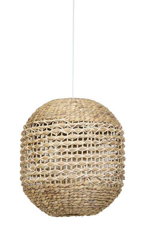 Light & Living hanglamp  - bruin - 42x42x47 cm