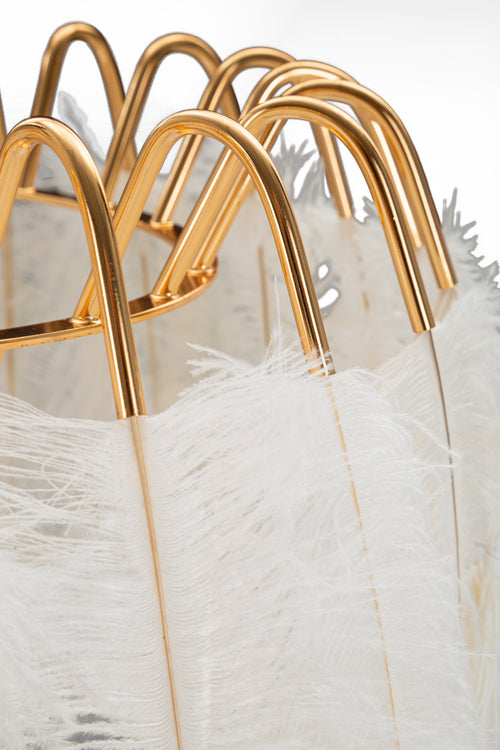 Mauro Ferretti vloerlamp - Ø 46x147 cm - wit