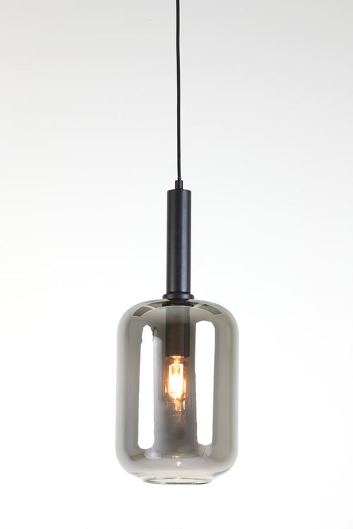 Light & Living hanglamp Lekar - grijs - 22x22x52 cm