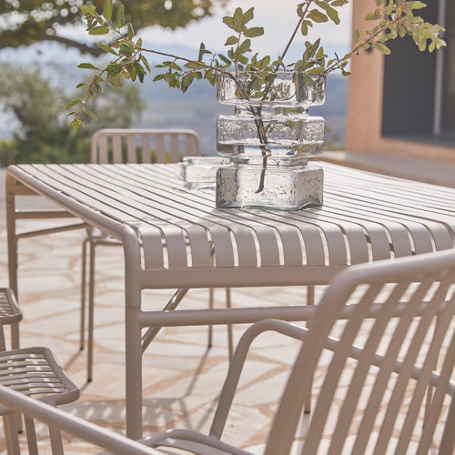 Tikamoon Metalen tuinstoel in crèmekleur - Beige