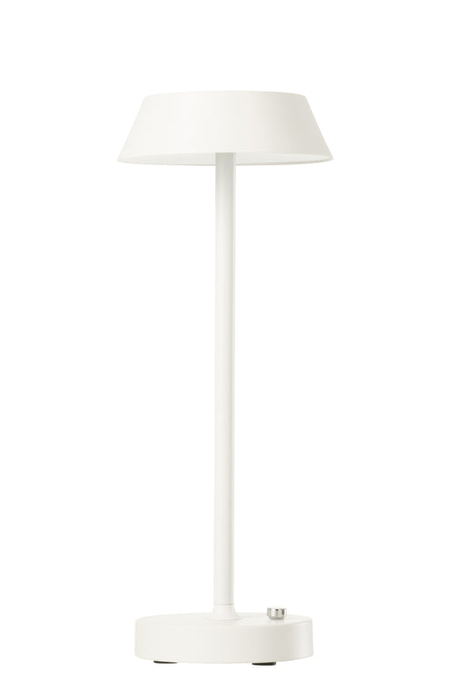 J-Line tafellamp Noé - metaal - wit