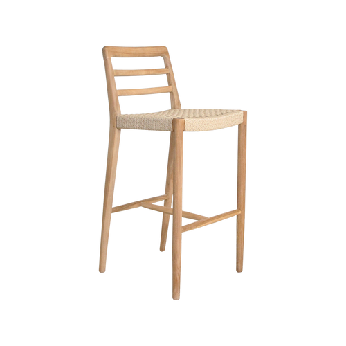 Verano teakhouten barstoel - Tuinstoel