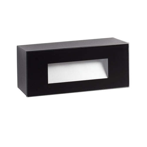 Faro Dart Inbouwwandlamp Mat Zwart IP65 3000K