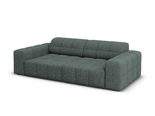 Cosmopolitan Design Bank Chicago 3-zits, chenille olie - 102x212x78cm