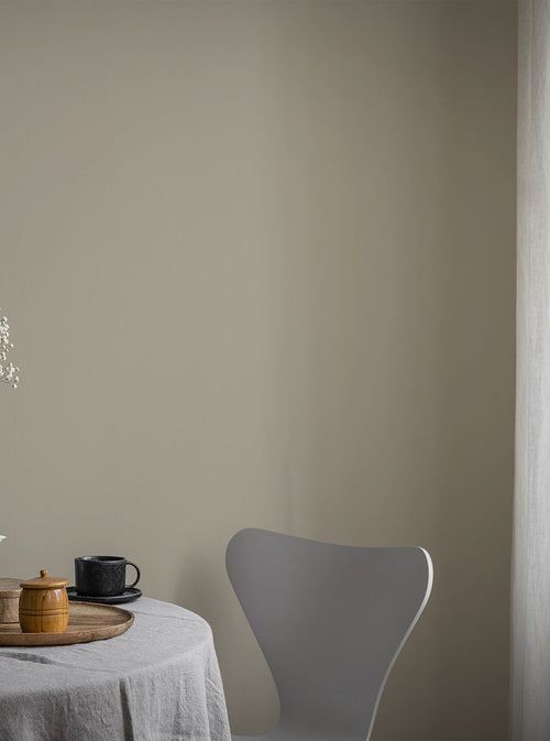 Duro Wallpaper behang effen champagne beige - 53 cm x 10.05 m - 662189 - vtwonen shop