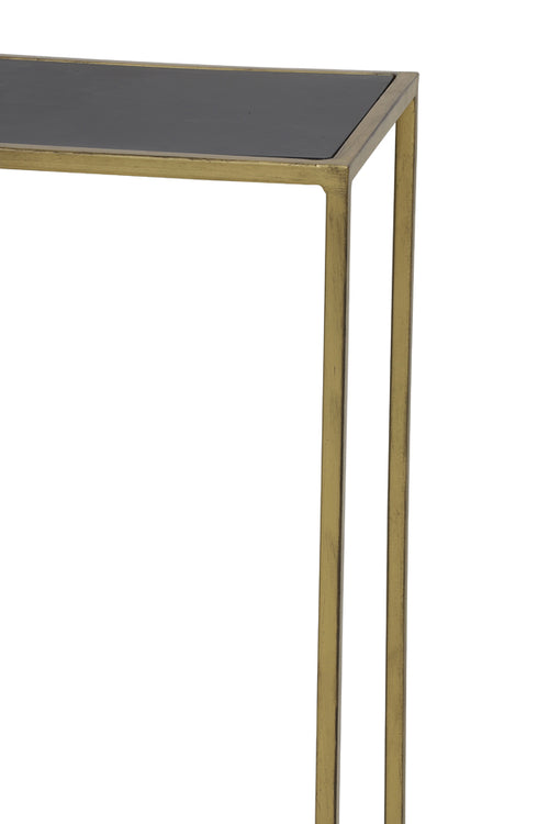 Light & Living side BOCA - 120x25x80cm - goud - Set van 2