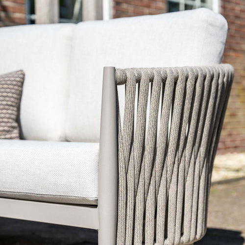 Garden Impressions Loungebank Devin 4-delig - taupe