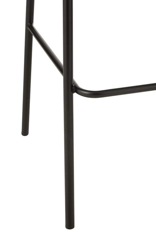 J-Line barstoel Lone - multiplex/metaal - bruin/beige