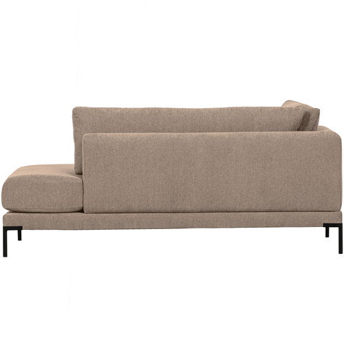 vtwonen lounge element rechts Couple - Polyester - Mud - 89x100x200 - vtwonen shop