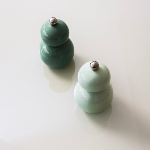 Ona - Peper/zoutmolen H12cm groen Betty - Set van 2 - vtwonen shop