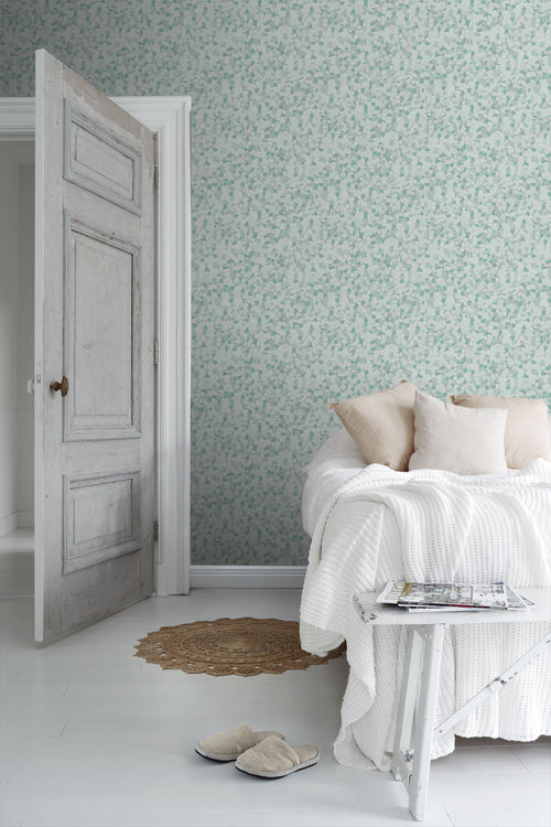 Sanders & Sanders behang mozaiek tegels blauwgroen - 53 cm x 10 m - 640013 - vtwonen shop