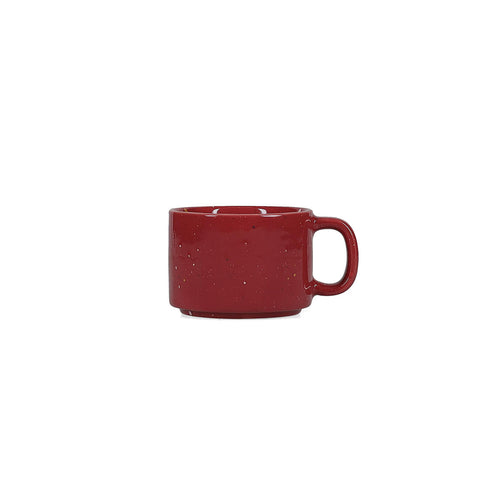Ona - Kop 17cl burgundy Fika - Set van 4