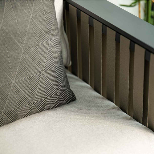 Garden Impressions lounge dining set Gabon - Lagan taupe - 5-delig