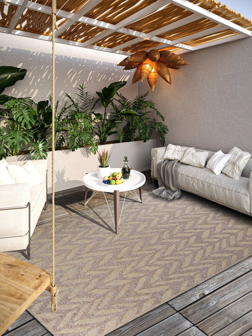 Vloerkleed MOMO Rugs Taupe 418/001/108 250x350 cm