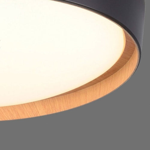 Paul Neuhaus plafondlamp Emilia - 1 lichts - 40  x 10   cm - zwart - vtwonen shop