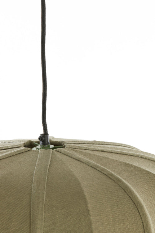Light & Living hanglamp ZUBEDO - groen - Ø49.5x38cm