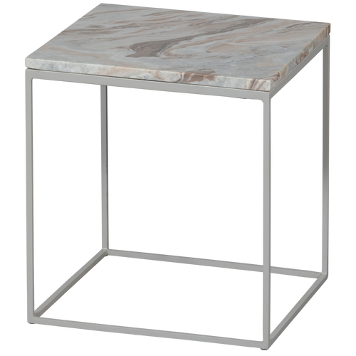 BePureHome bijzettafel Mellow - Marmer - Mist - 45x40x40 - vtwonen shop