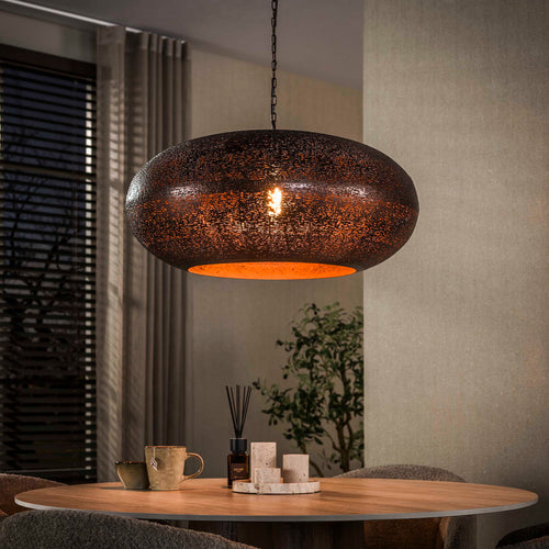 Giga Meubel Hanglamp Cielo - Koper Metaal - 1-lichts - Ø68cm