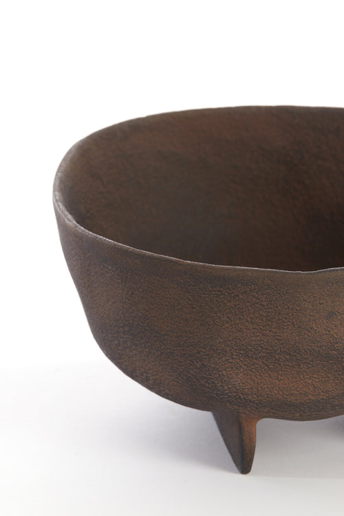 Light & Living schaal ROSANA - 21x20.5x10cm - bruin