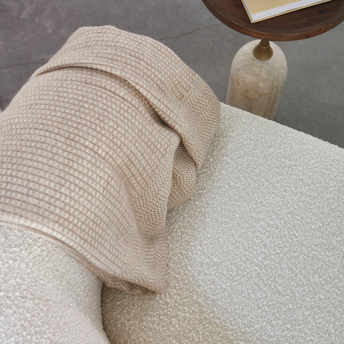 Rivièra Maison Whistler Throw 180x130 - Wol - Taupe - vtwonen shop