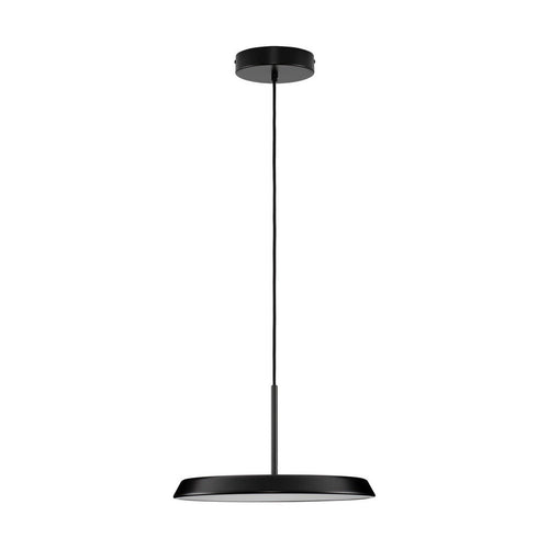 Nova Luce OPHELIA Dome hanglamp voor plafond, matzwart, LED, 27W, 2205lm, 3000K