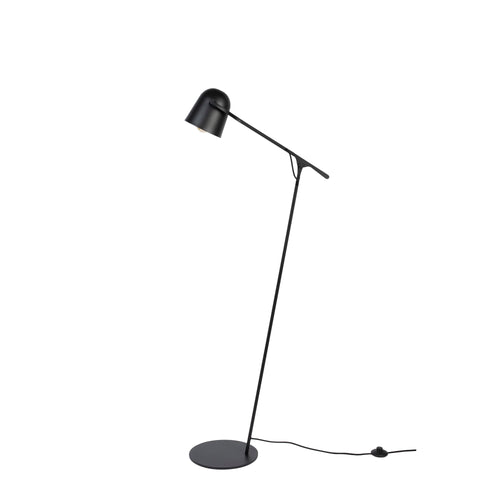 Zuiver Lau Vloerlamp/ Staande leeslamp Zwart - vtwonen shop