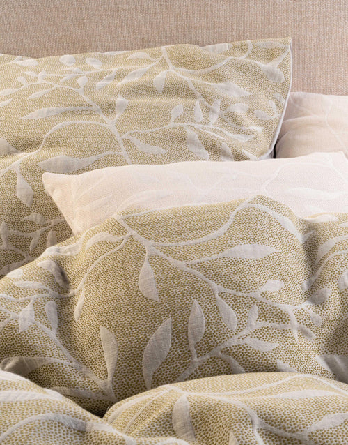 Essenza Willow dekbedovertrek - Eenpersoons – 140x200/220 cm - Stone gray