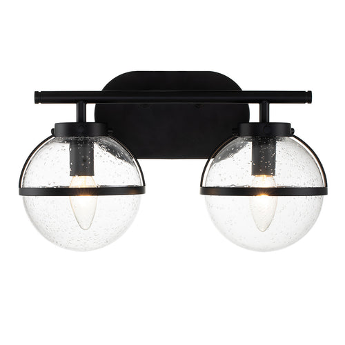 Elstead Hinkley Hollis Badkamer Wandlamp Zwart, IP44
