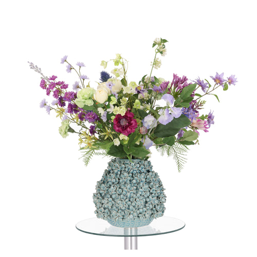 Maxifleur Handgebonden Kunstboeket Violet Boekarest 70cm