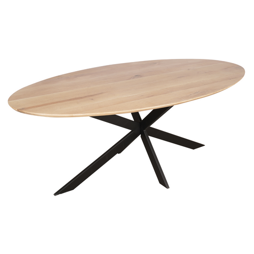 Starfurn  eettafel Ferris - bruin - 100x210x76cm - vtwonen shop