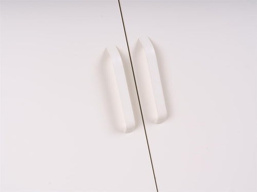 MaximaVida metalen kleding lockerkast Finn 90 x 50 x 185 cm ivoor - 4 schappen - vtwonen shop