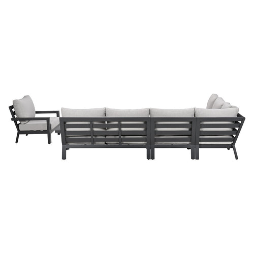 Garden Impressions Loungeset Sorelli 6-delig - donker grijs