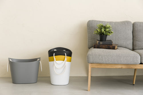 Hachiman Balcolore Opbergmand - M - Geel - vtwonen shop