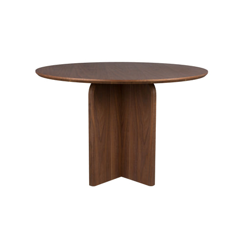 Housecraft Living Laurent Eettafel Rond 120 cm Hout Walnoot kleurig Bruin - vtwonen shop