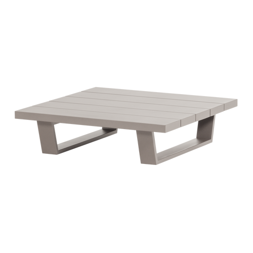 WOOOD salontafel tuin Bear - Aluminium - Zand - 25x87x87