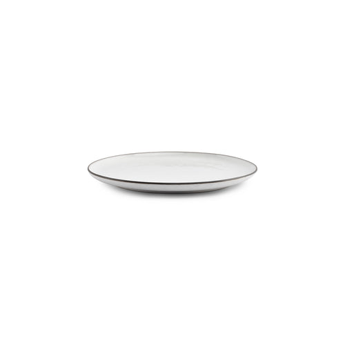 S|P Collection - Plat bord 20cm wit Fina - Set van 4