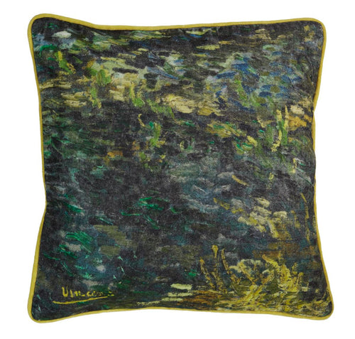 Beddinghouse x Van Gogh Museum decoratiekussen Paintbrush - 45x45 cm - groen - vtwonen shop