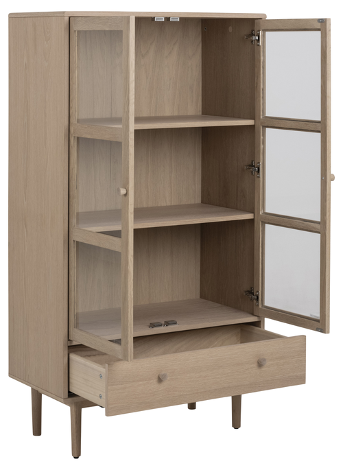 Rebellenclub Vitrinekast Talsa - Licht Eiken - vtwonen shop