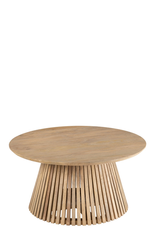 J-Line tafel Vincent - mangohout - naturel - medium - vtwonen shop