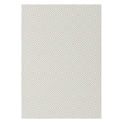 AFK Living vloerkleed Solara - voor binnen en buiten - grijs - 160 x 230 cm