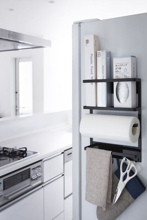 Yamazaki Magnetisch Keukenrekje Koelkast - Tower - Zwart - vtwonen shop