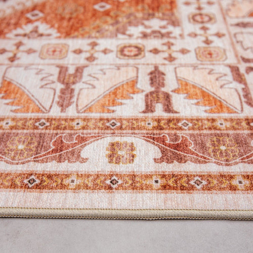 Interieur05 Vintage vloerkleed Medina Roest/Oranje